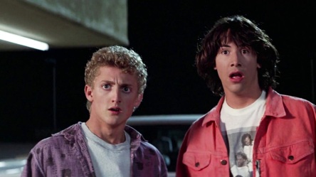 Bill-and-TEd Time Travel Movies Back to the Future